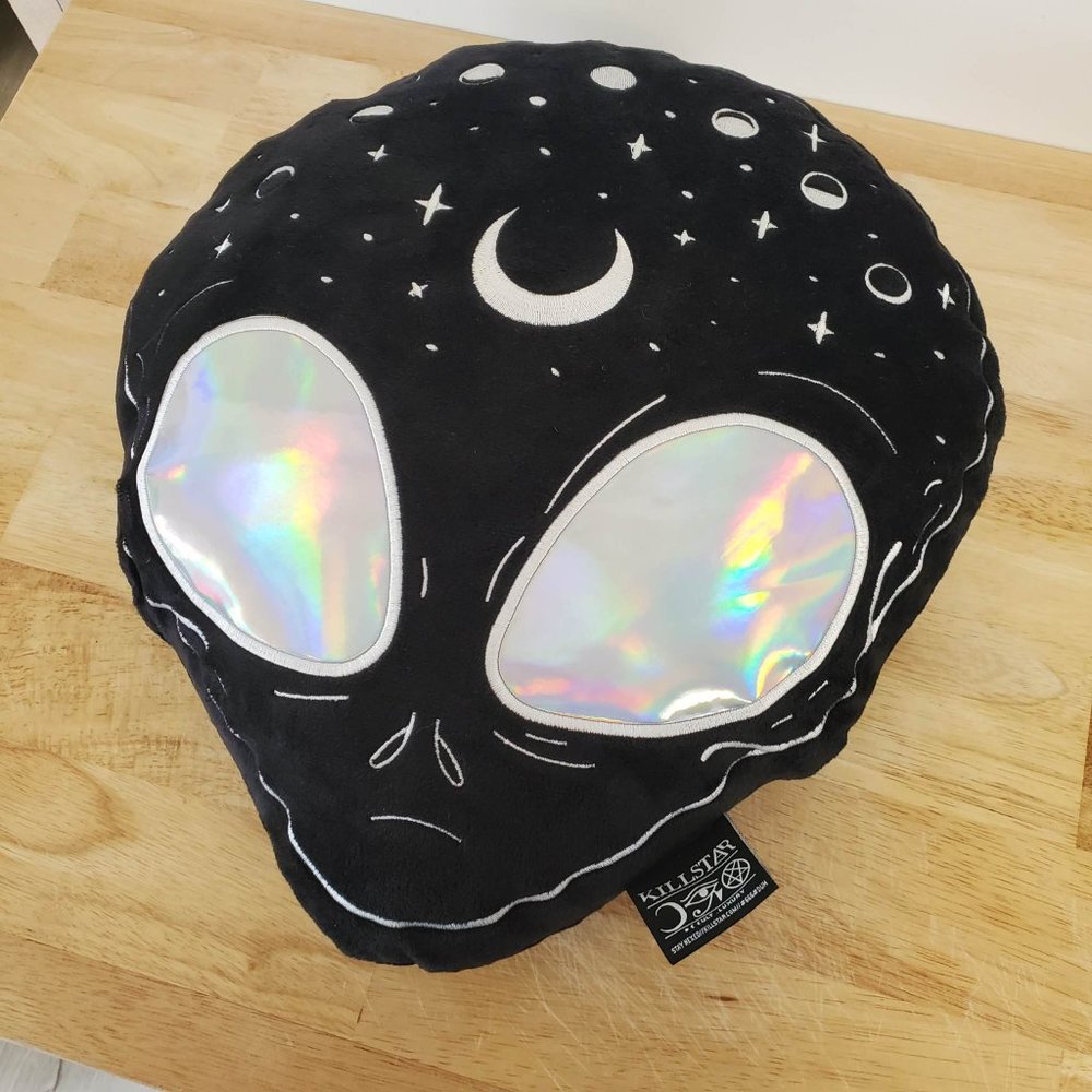 Killstar E.T. Velvet Cushion LIMITED EDITION - SOLD OUT - Picture 3 of 15